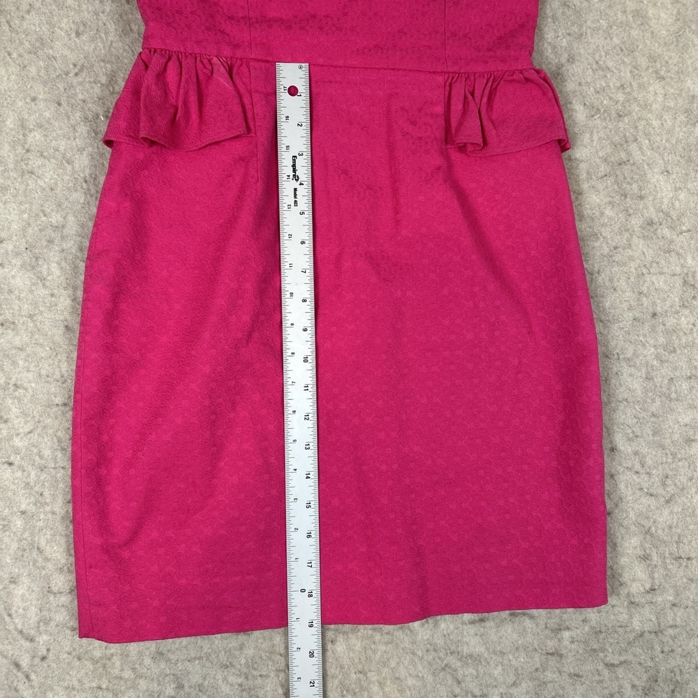 Lilly Pulitzer Womens Maybell Strapless Mini Dress Azalea Pink Size 2 Feminine - Picture 3 of 9